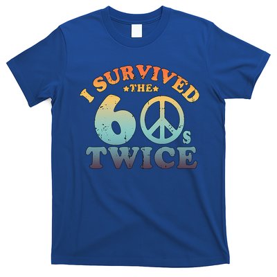 I Survived The Sixties 60s Twice T-Shirt