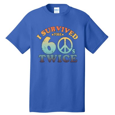 I Survived The Sixties 60s Twice Tall T-Shirt