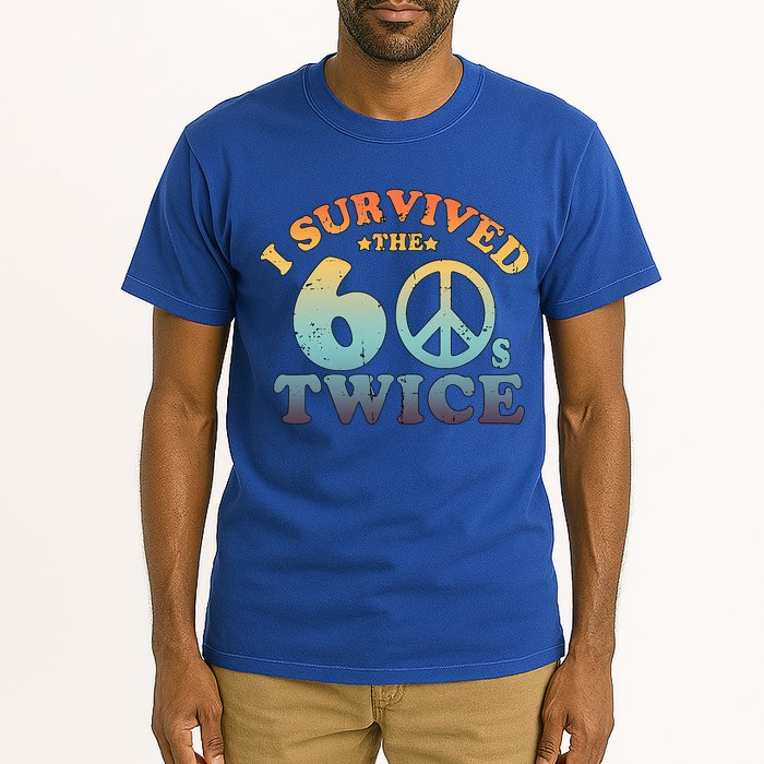 I Survived The Sixties 60s Twice Tall T-Shirt