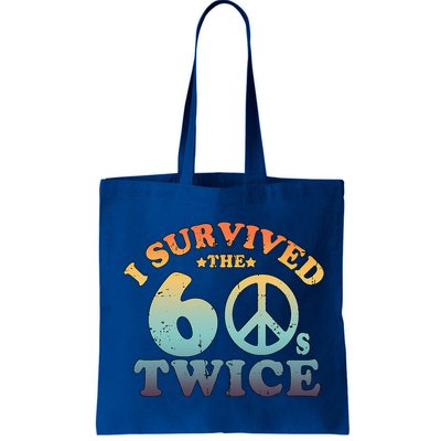 I Survived The Sixties 60s Twice Bag