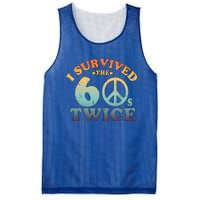 I Survived The Sixties 60s Twice Mesh Reversible Basketball Jersey Tank