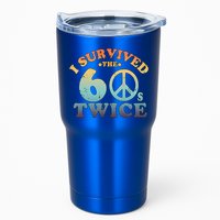 I Survived The Sixties 60s Twice Tumbler