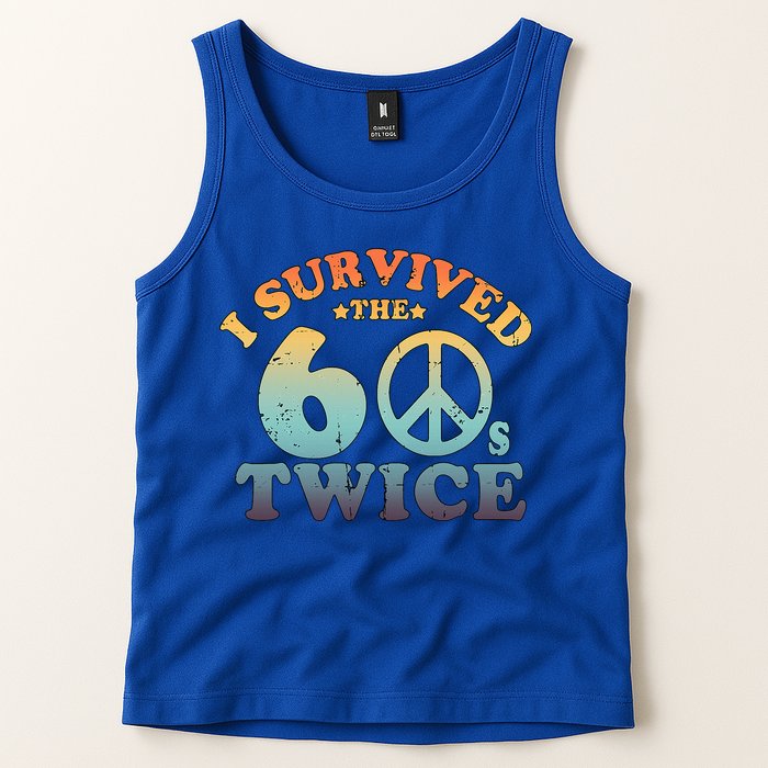 I Survived The Sixties 60s Twice Tank Top