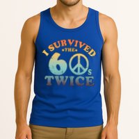 I Survived The Sixties 60s Twice Tank Top