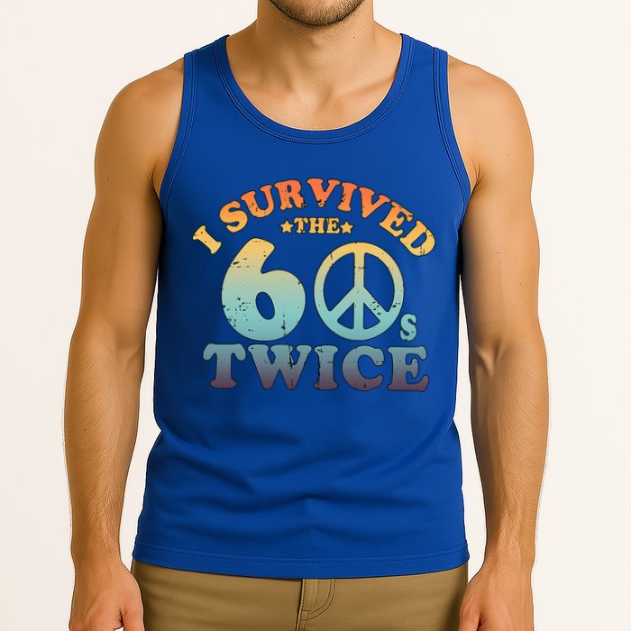 I Survived The Sixties 60s Twice Tank Top