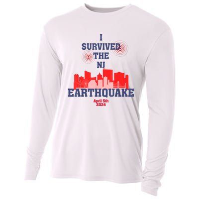 I Survived The Nyc Earthquake 2024 Cooling Performance Long Sleeve Crew