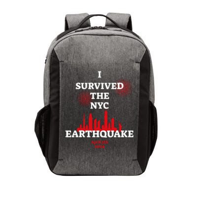 I Survived The Nyc Earthquake 2024 Vector Backpack