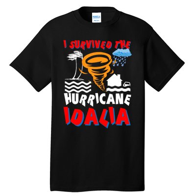 I Survived The Hurricane Idalia Tall T-Shirt