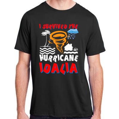 I Survived The Hurricane Idalia Adult ChromaSoft Performance T-Shirt