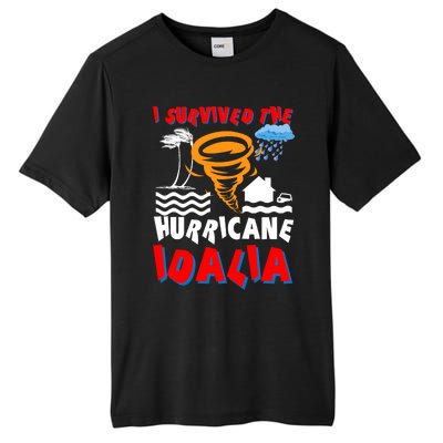 I Survived The Hurricane Idalia Tall Fusion ChromaSoft Performance T-Shirt