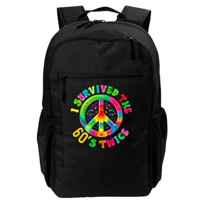 I Survived The 60s Sixties Twice 70th Birthday 60th Daily Commute Backpack