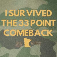 I Survived The 33 Point Comeback Legacy Tie Dye Trucker Hat