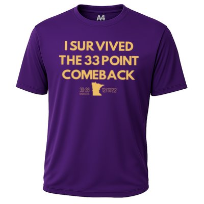 I Survived The 33 Point Comeback Performance Shirt