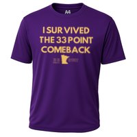 I Survived The 33 Point Comeback Cooling Performance Crew T-Shirt