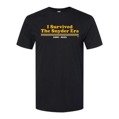 I Survived The Snyder Era Washington D.C. Football Softstyle CVC T-Shirt