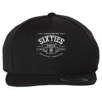 I SURVIVED The SIXTIES TWICE Built In 60s 70th 60th Birthday Wool Snapback Cap