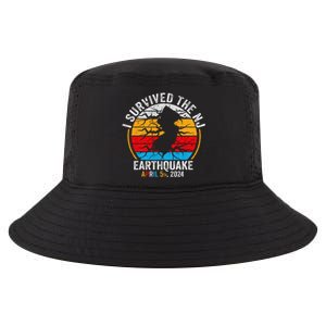 I Survived The NJ Earthquake Cool Comfort Performance Bucket Hat