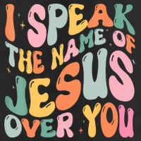 I Speak The Name Of Jesus Over You Golf Towel