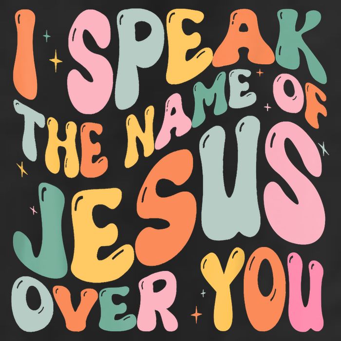 I Speak The Name Of Jesus Over You Golf Towel