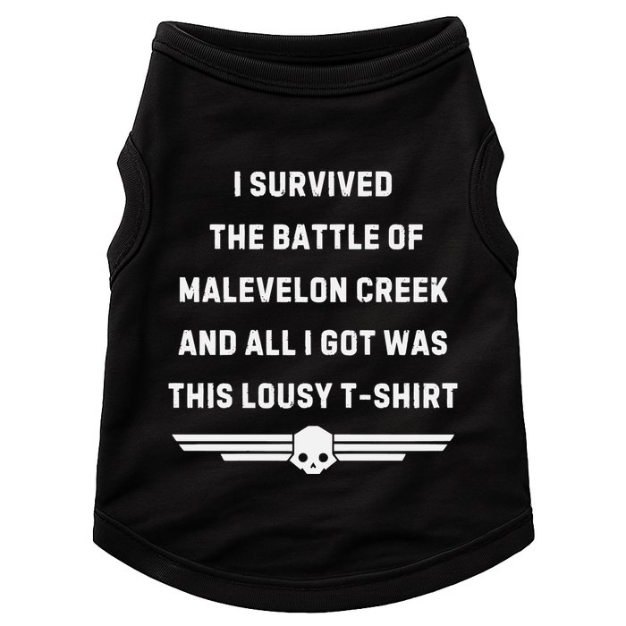I Survived The Battle Of Malevelon Creek And All I Got Was This Lousy Doggie Tank