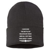 I Survived The Battle Of Malevelon Creek And All I Got Was This Lousy Sustainable Knit Beanie