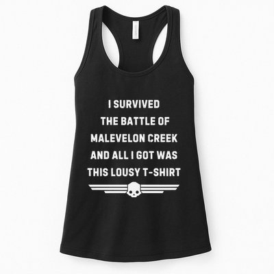 I Survived The Battle Of Malevelon Creek And All I Got Was This Lousy Womens Tank Top