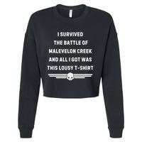 I Survived The Battle Of Malevelon Creek And All I Got Was This Lousy Cropped Pullover Crew