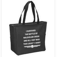 I Survived The Battle Of Malevelon Creek And All I Got Was This Lousy Zip Tote Bag