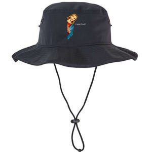 I Saw That Funny Jesus Christian Legacy Cool Fit Booney Bucket Hat