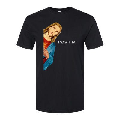 I Saw That Funny Jesus Christian Softstyle CVC T-Shirt