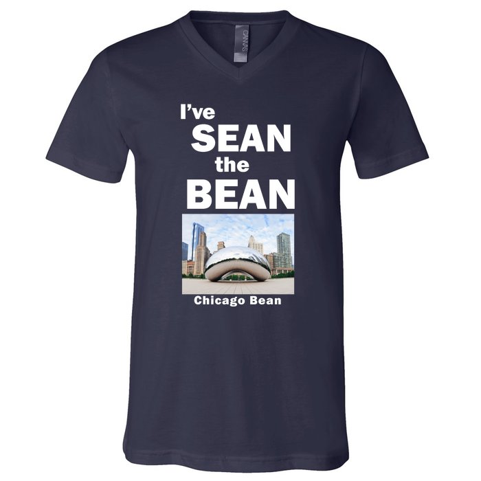 Ive Sean The Bean Chicago Bean V-Neck T-Shirt