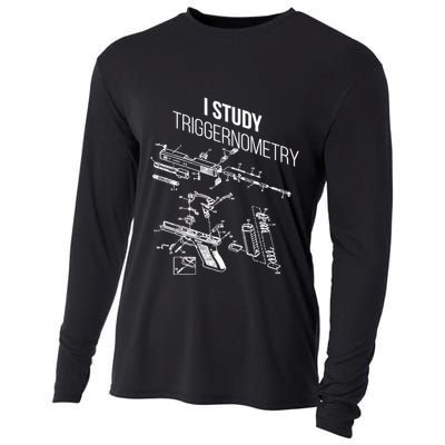 I Study Triggernometry Cooling Performance Long Sleeve Crew