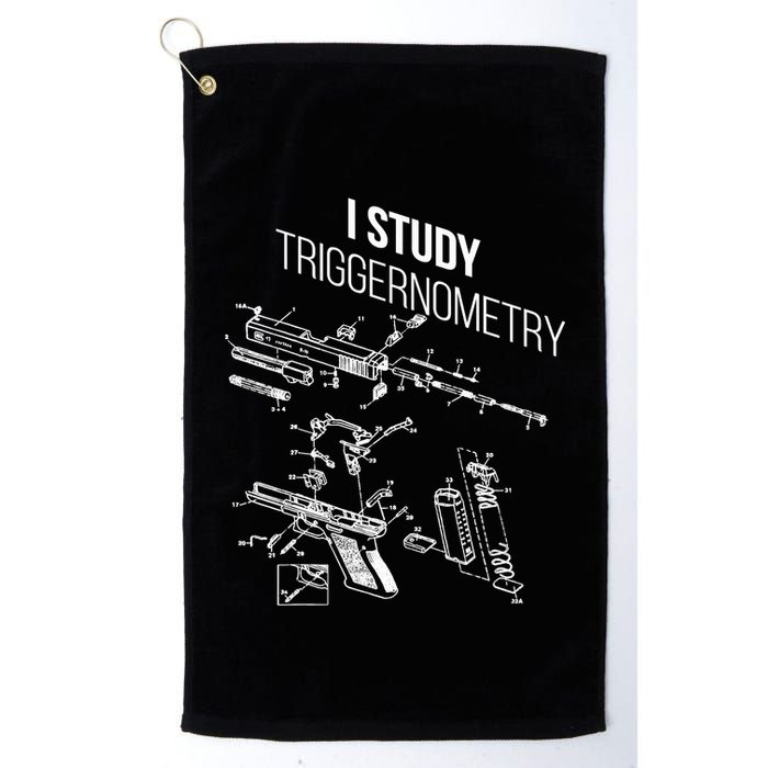 I Study Triggernometry Golf Towel