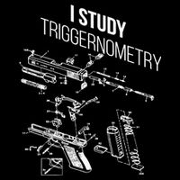 I Study Triggernometry Cropped Pullover Crew