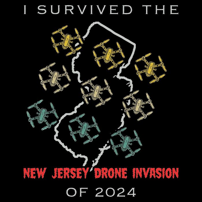 I Survived The New Jersey Drone Invasion Of 2024 Cooling Performance Crew T-Shirt