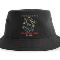 I Survived The New Jersey Drone Invasion Of 2024 Sustainable Bucket Hat