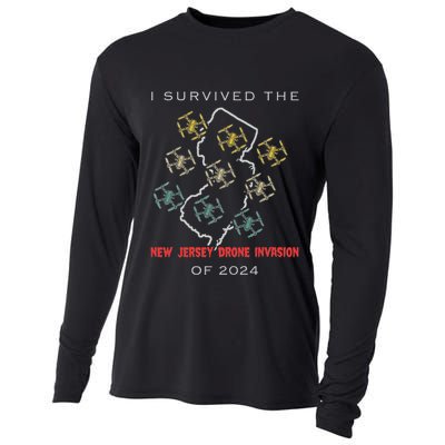 I Survived The New Jersey Drone Invasion Of 2024 Cooling Performance Long Sleeve Crew