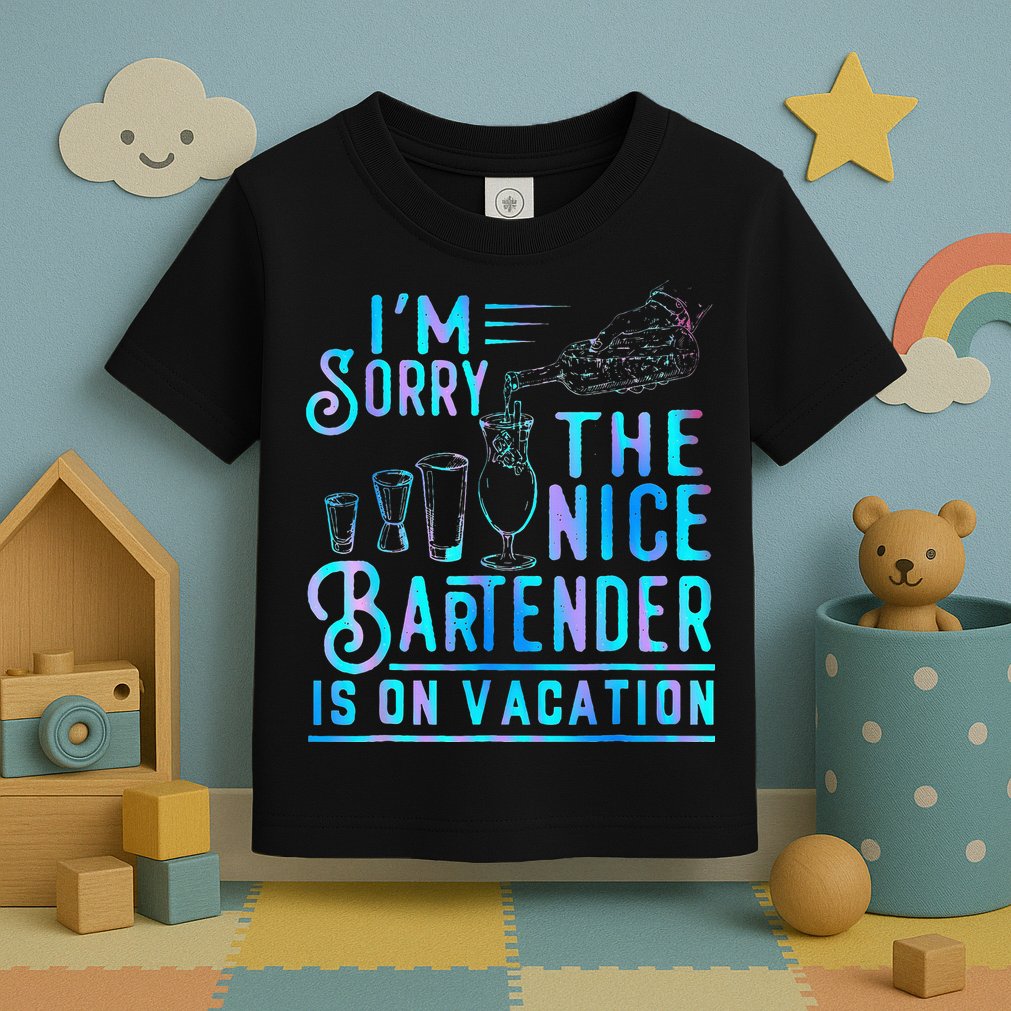 IM Sorry The Nice Bartender Is On Vacation Toddler T-Shirt