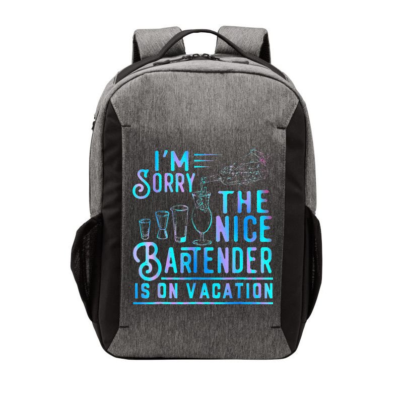 IM Sorry The Nice Bartender Is On Vacation Vector Backpack