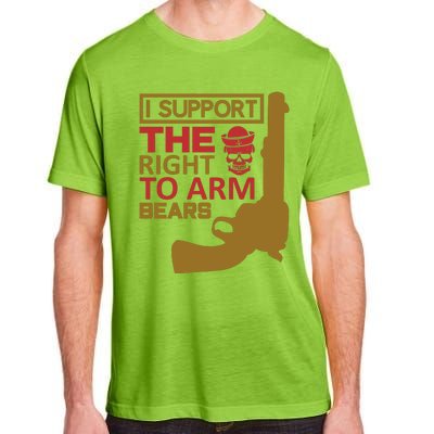 I Support The Right To Arm Bears Adult ChromaSoft Performance T-Shirt