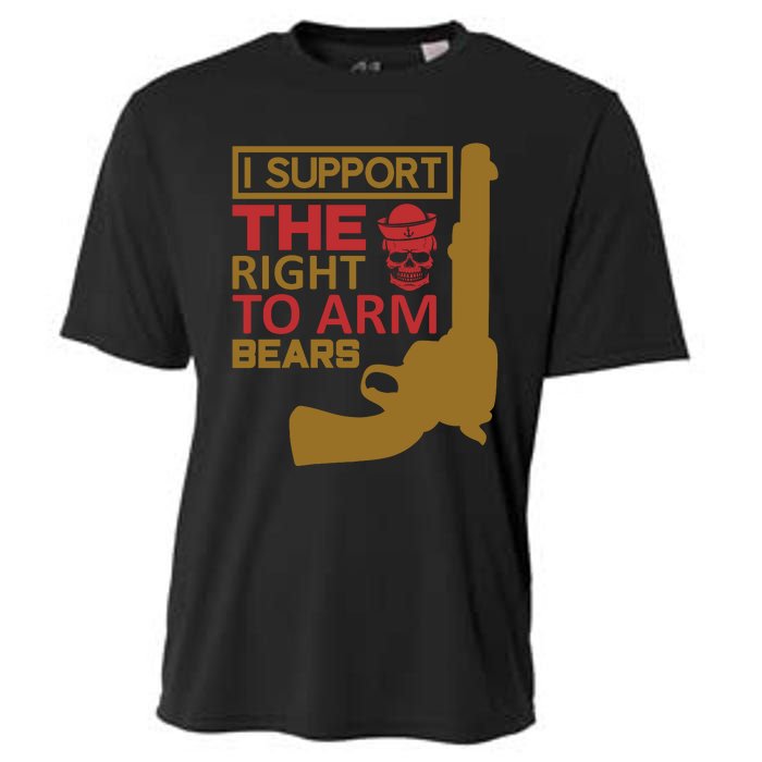 I Support The Right To Arm Bears Cooling Performance Crew T-Shirt