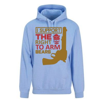 I Support The Right To Arm Bears Unisex Surf Hoodie