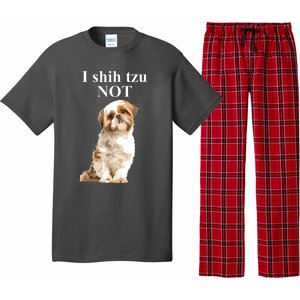 I Shih Tzu NOT Funny Shih Tzu Pajama Set