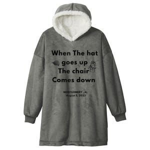 I Survived The Riverboat Brawl Alabama Humorous Fight Hooded Wearable Blanket