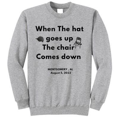 I Survived The Riverboat Brawl Alabama Humorous Fight Tall Sweatshirt