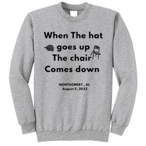 I Survived The Riverboat Brawl Alabama Funny Humorous Fight Tall Sweatshirt