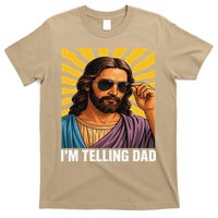 I Saw That Im Telling Dad Funny Religious Christian Jesus T-Shirt