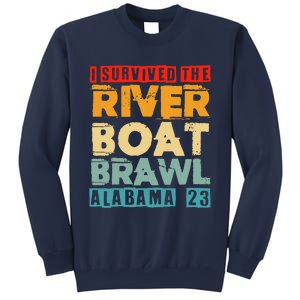 I Survived The Riverboat Brawl Alabama Funny Montgomery AL Sweatshirt