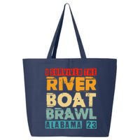 I Survived The Riverboat Brawl Alabama Funny Montgomery AL 25L Jumbo Tote