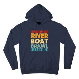 I Survived The Riverboat Brawl Alabama Funny Montgomery AL Tall Hoodie